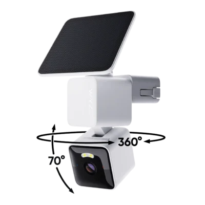 WYZE Solar Cam Pan – Wireless Solar Pan-Tilt Outdoor Security Camera